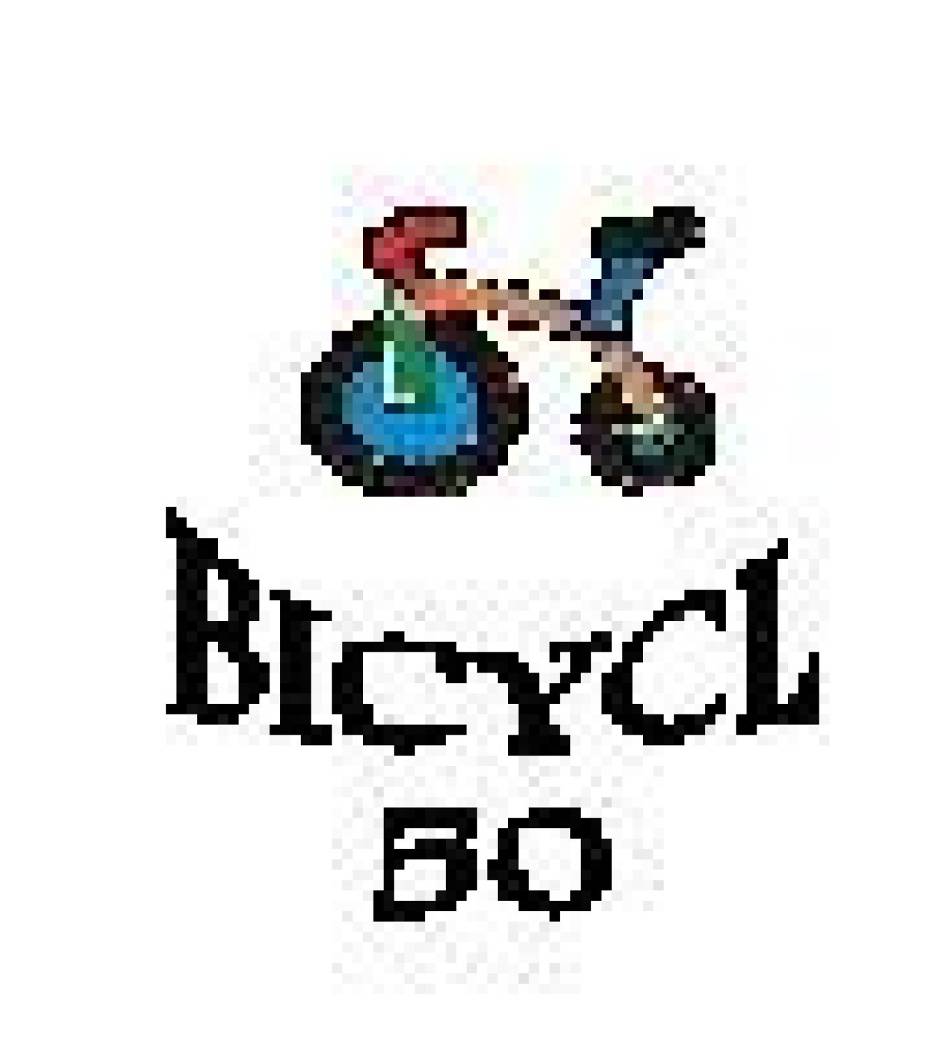 Znak Nowogardzkiego Klubu Rowerowego "BICYCL 50"