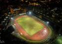 Odnowiony stadion w Czeladzi nocą wygląda pięknie! W kwietniu bieg inauguracyjny na otwarcie. Czas na zapisy 