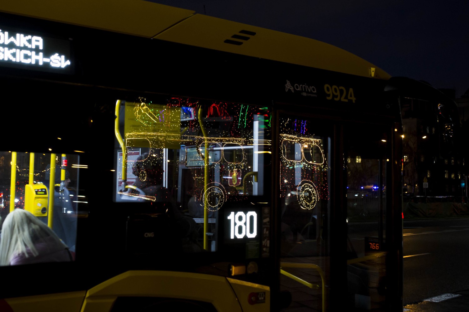 Iluminacja świąteczna Warszawy
