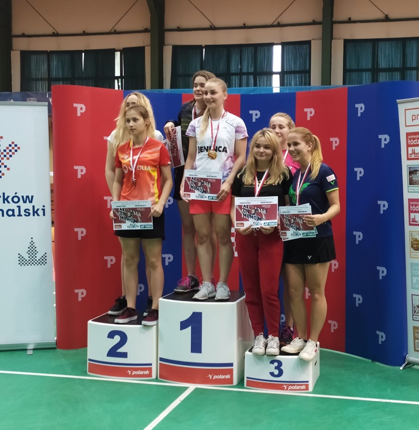 Mistrzostwa Polski Juniorów i Młodzieżowców w Badmintonie w Piotrkowie Trybunalskim 14 - 16
