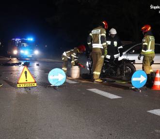 Tragedia na drodze w Jastrzębiu. Motocykl zderzył się z osobówką. Nie żyje 67-latek