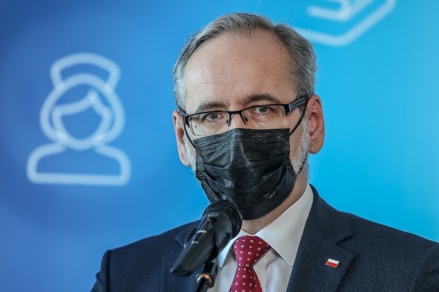Minister zdrowia Adam Niedzielski podczas wizyty w Gdańsku, 3