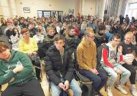 Tłumy młodzieży na prelekcji z okazji Dnia Żołnierzy Wyklętych w Starachowicach 