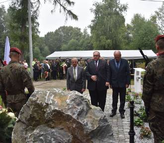 Upamiętniono 10 Polaków zabitych przez Niemców w Międzyrzeczu Górnym