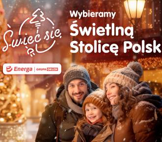 Świeć się z Energą: Zgłoś swoje miasto do plebiscytu na najpiękniejsze iluminacje!