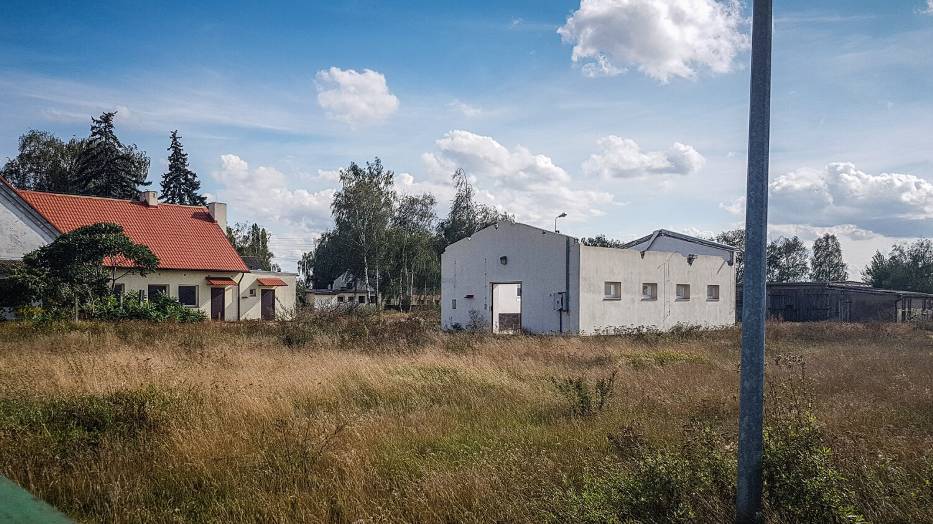 Dawna farma byków w Lesznie, dziś opuszczony teren