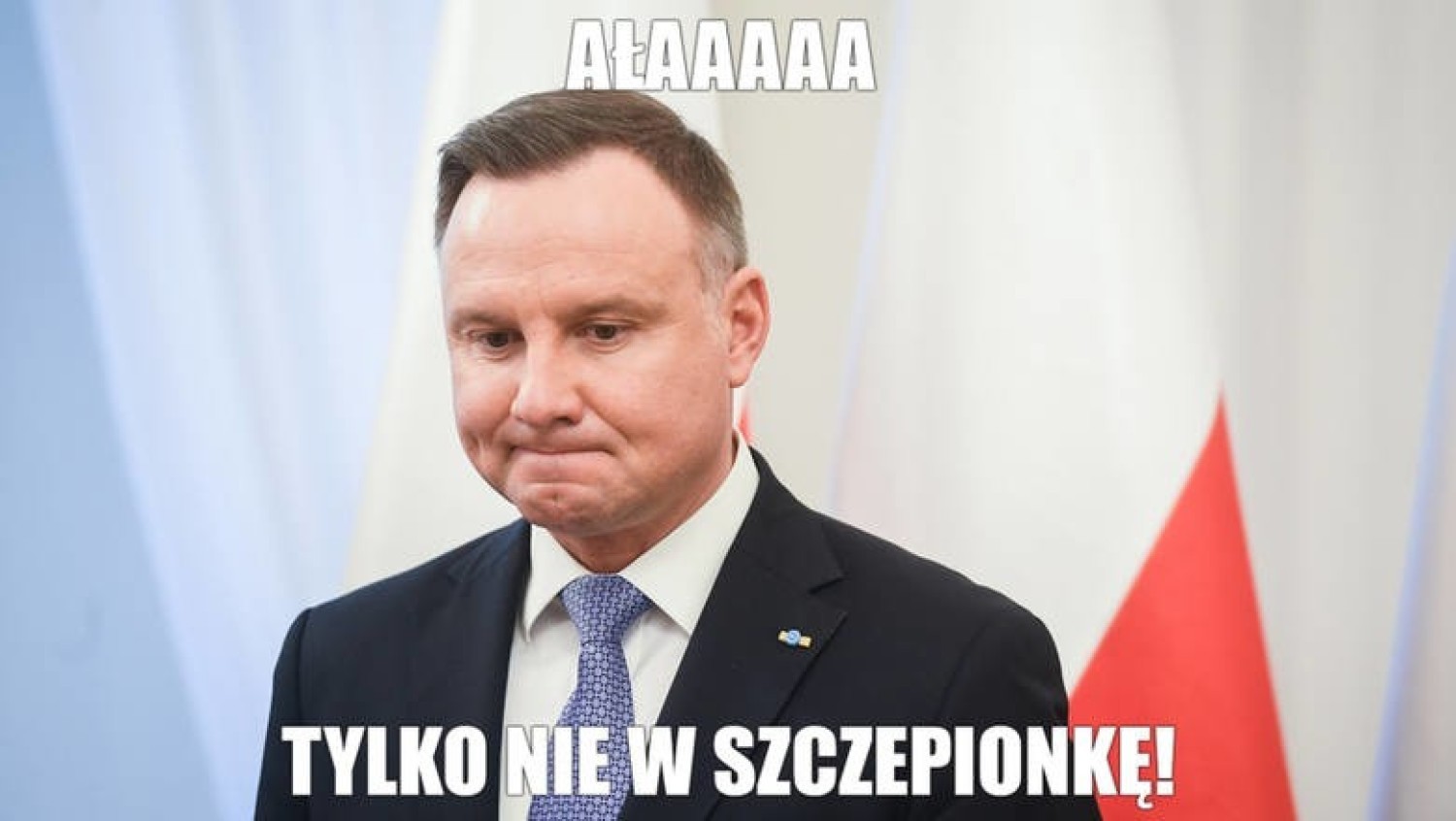 Andrzej Duda na koronawirusa zaszczepi się jako jeden z ostatnich