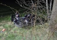 Tragedia w gminie Czermin. 29-letni motocyklista uderzył w drzewo