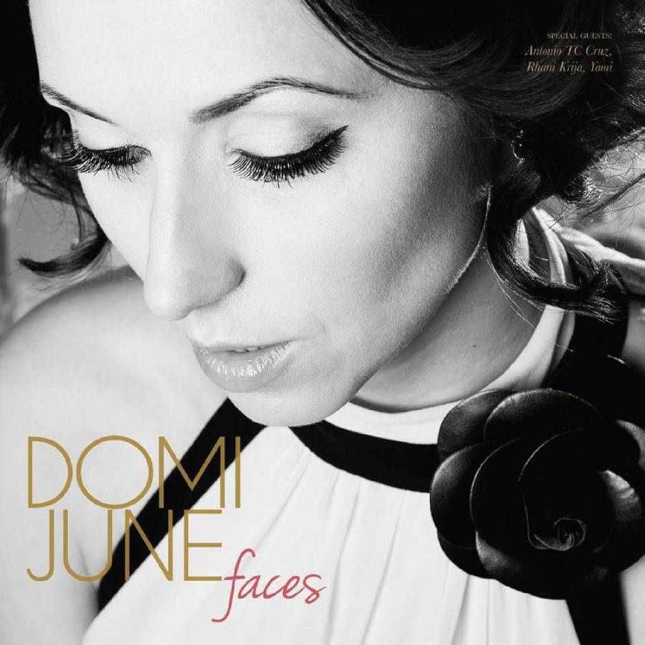 Okładka debiutanckiego albumu Domi June - Faces