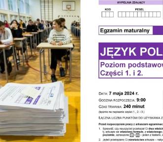 Matura 2024 język polski. Co będzie na egzaminie?  PRZECIEKI, ARKUSZE CKE