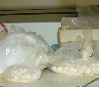 Policja w Sławnie przechwyciła ponad 4 kg amfetaminy. Zdjęcia