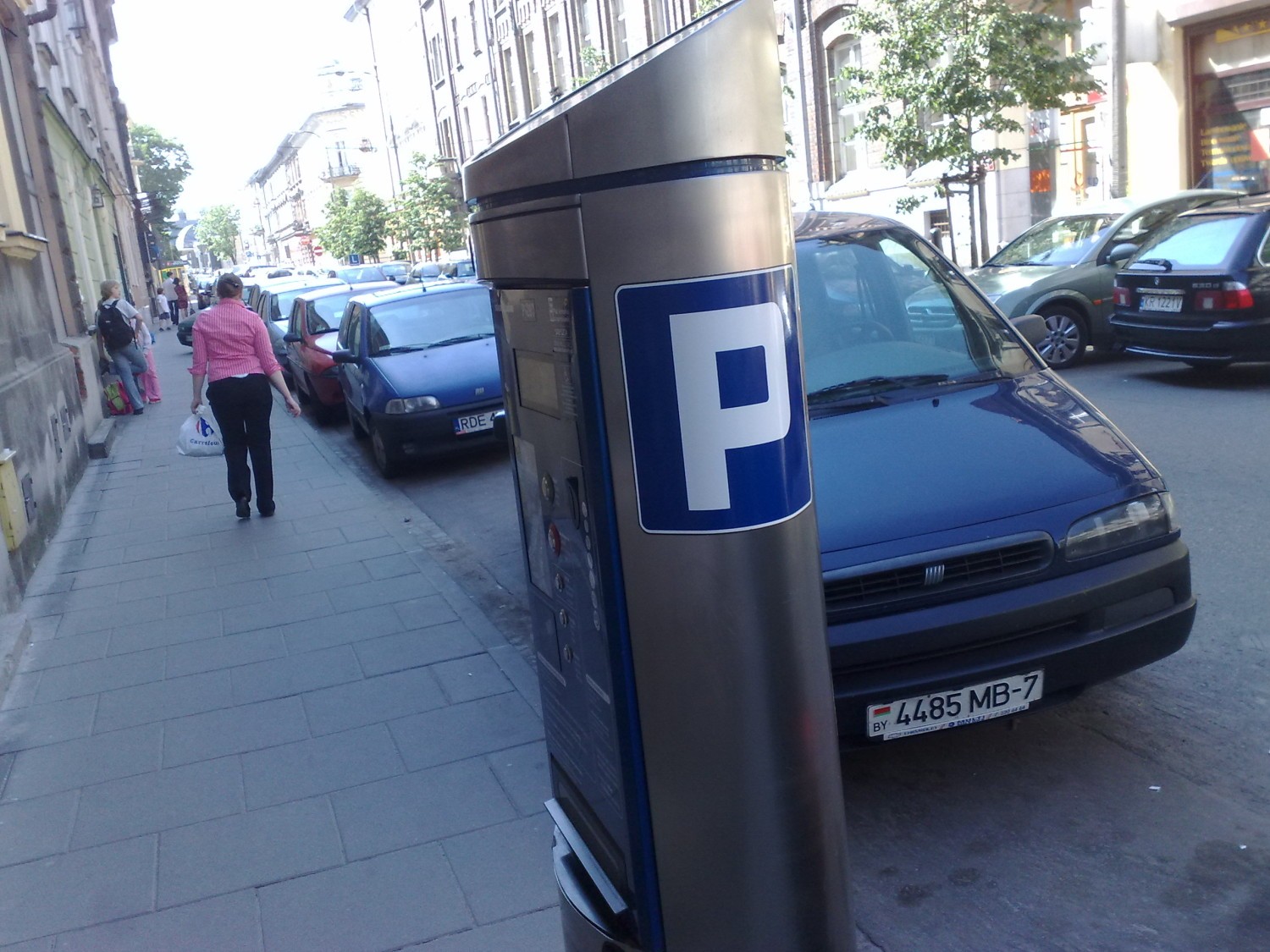 Nowy parkomat na Topolowej