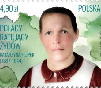 Bohaterscy Polacy: Katarzyna Filipek z Tokarni i Kurpielowie uhonorowani znaczkami