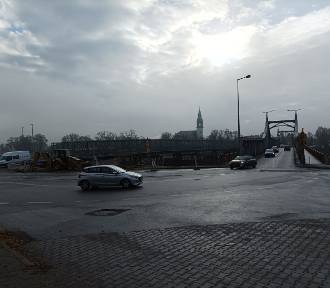 Nadal czekamy na otwarcie mostu tymczasowego w Krośnie Odrzańskim. Ile jeszcze?