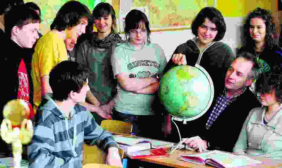 Uczniowie klasy III k z XIV LO przy al