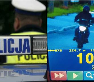 Tarnowska policja poszukuje motocyklisty, który potrącił policjanta