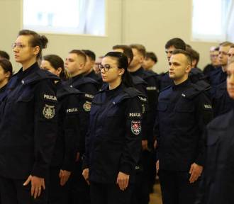 Komenda Policji w Koninie bogatsza o nowych funkcjonariuszy