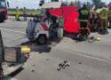 Śmiertelny wypadek na autostradzie, zginął 40-letni mężczyzna z powiatu piotrkowskiego malujący pasy ZDJĘCIA