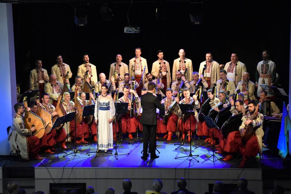 Narodowa Kapela Bandurzystów Ukrainy - koncert bożonarodzeniowy w Człuchowie