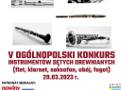V Ogólnopolski Konkurs Instrumentów Dętych Drewnianych w Błażowej