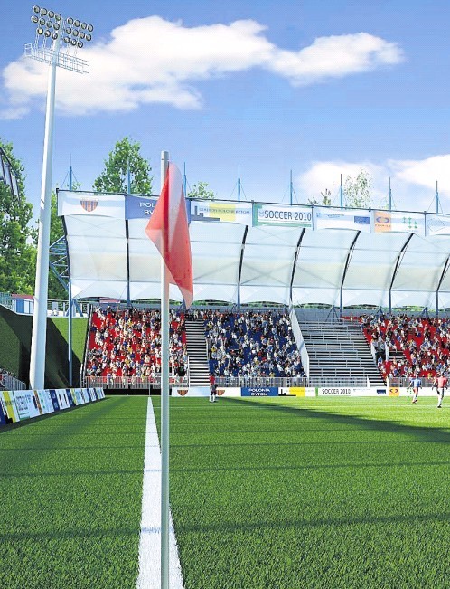 Tak w przyszłości może wyglądać stadion Polonii