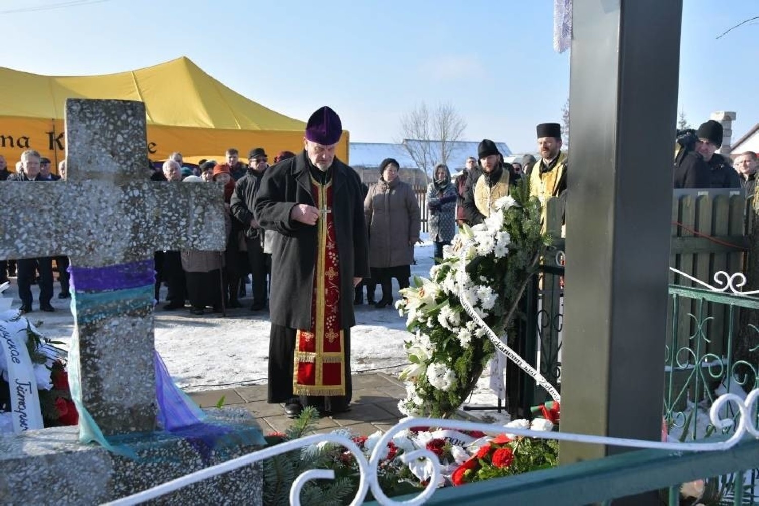 Uroczystości w Zaleszanach w styczniu zeszłego roku