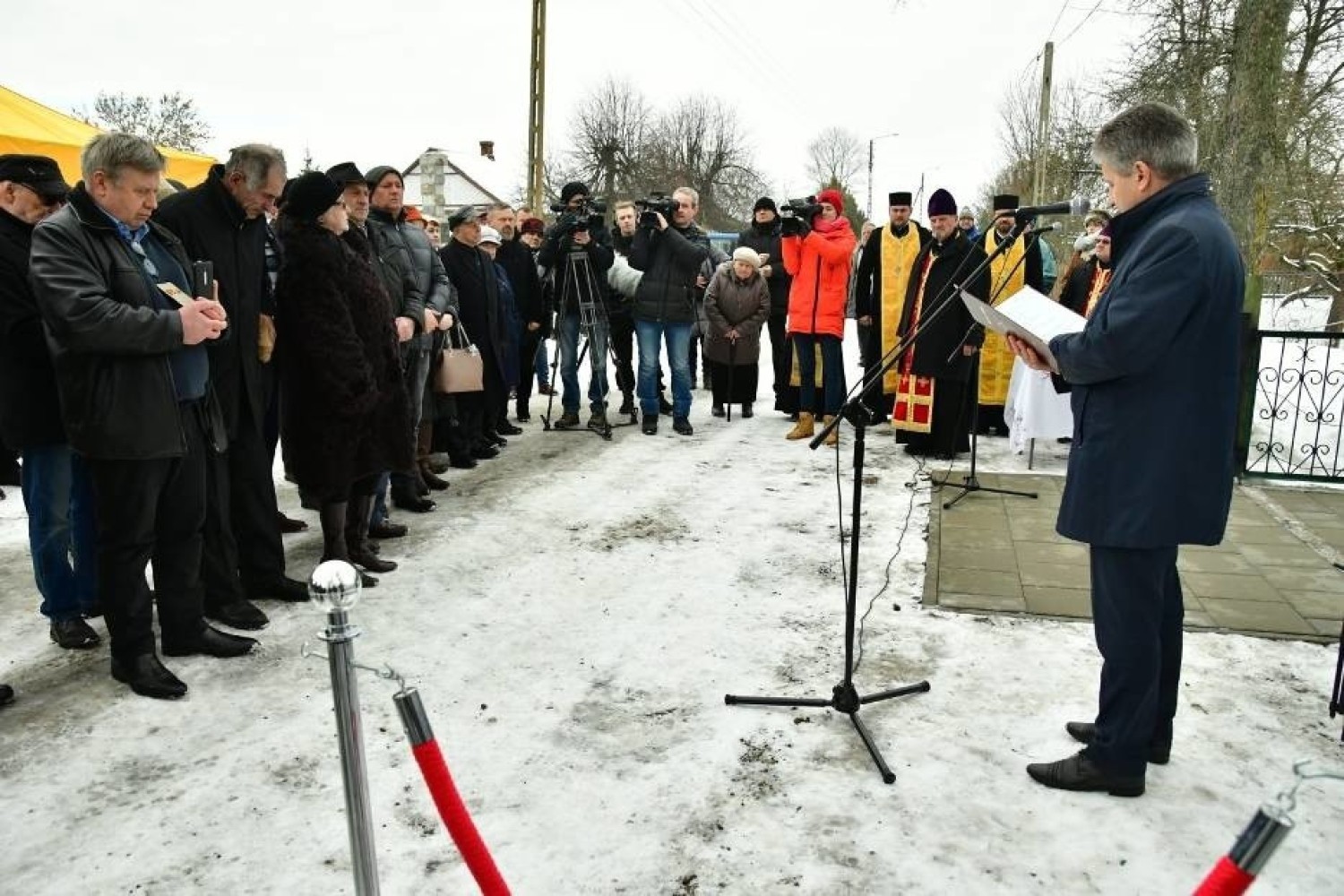 Uroczystości w Zaleszanach w styczniu zeszłego roku