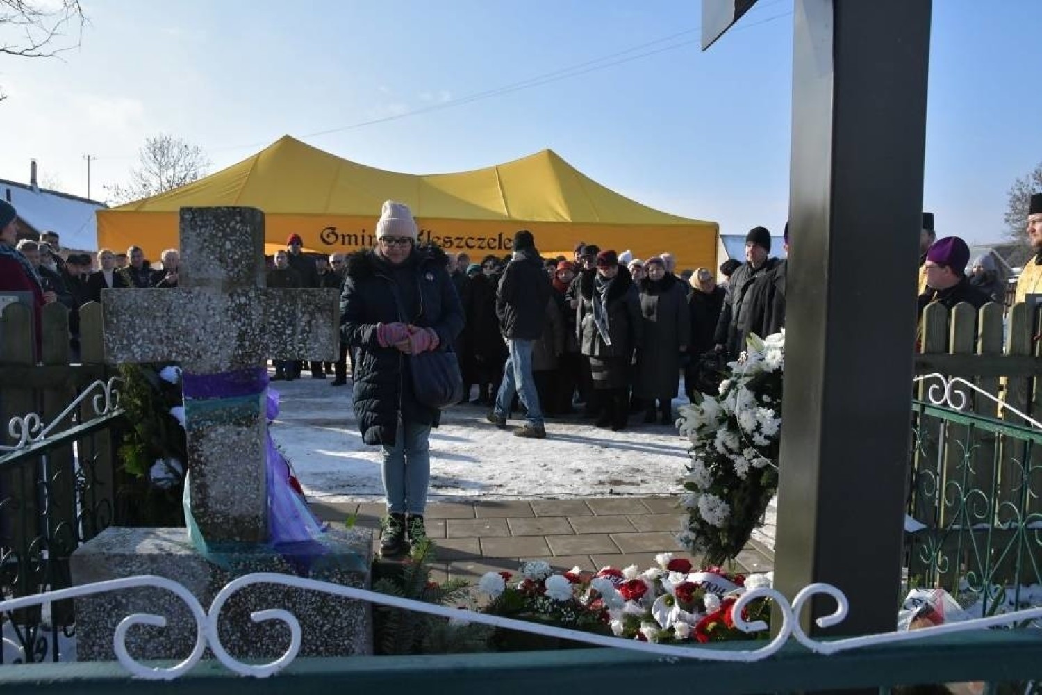 Uroczystości w Zaleszanach w styczniu zeszłego roku