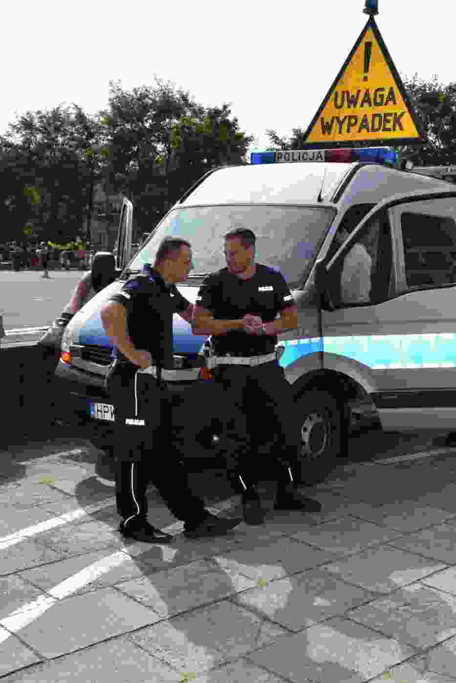 Stargardzka policja na dzisiejszym festynie w ZSO