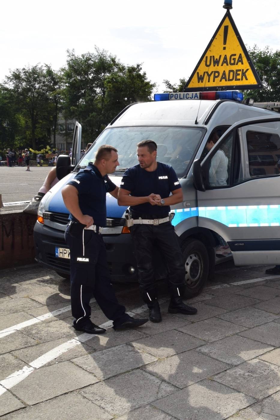 Stargardzka policja na dzisiejszym festynie w ZSO