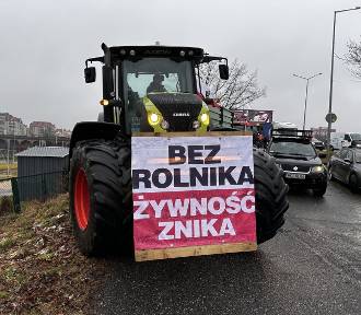 Ruszył kolejny protest rolników. Od rana utrudnienia na DK 12. Zobacz video