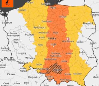 Uwaga na burze i ulewy w całej Polsce!