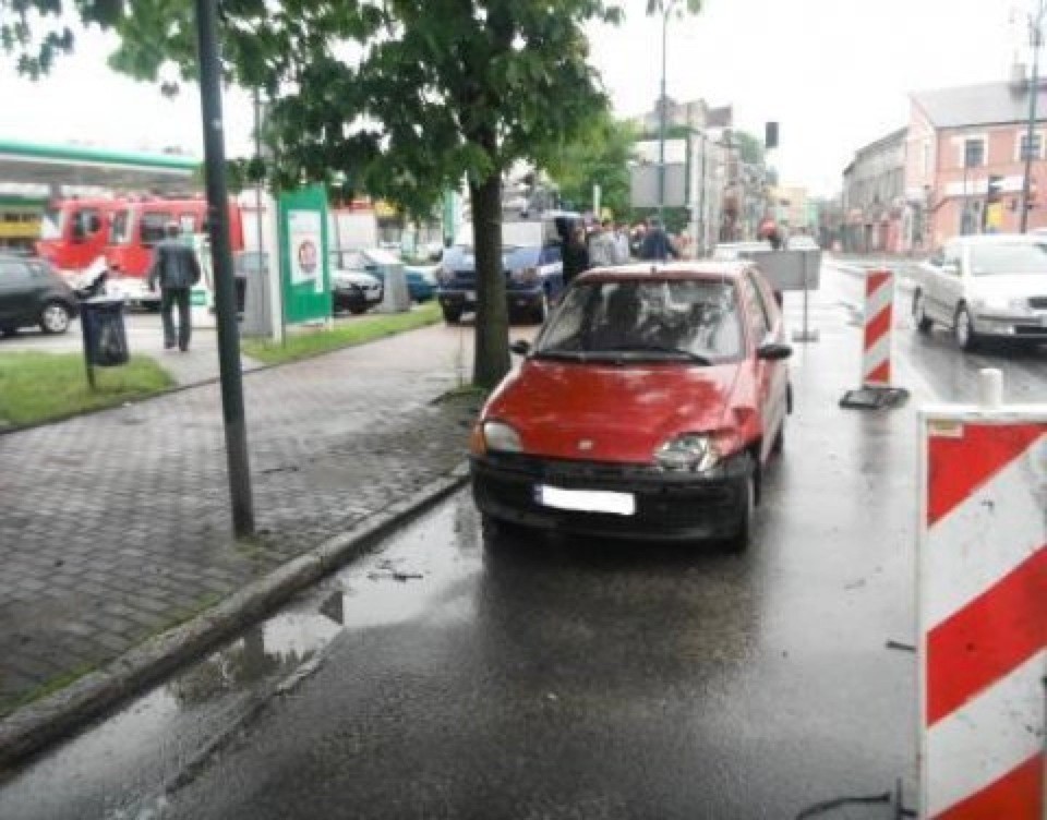 Straż pożarna w Lublińcu interweniowała w wypadkach