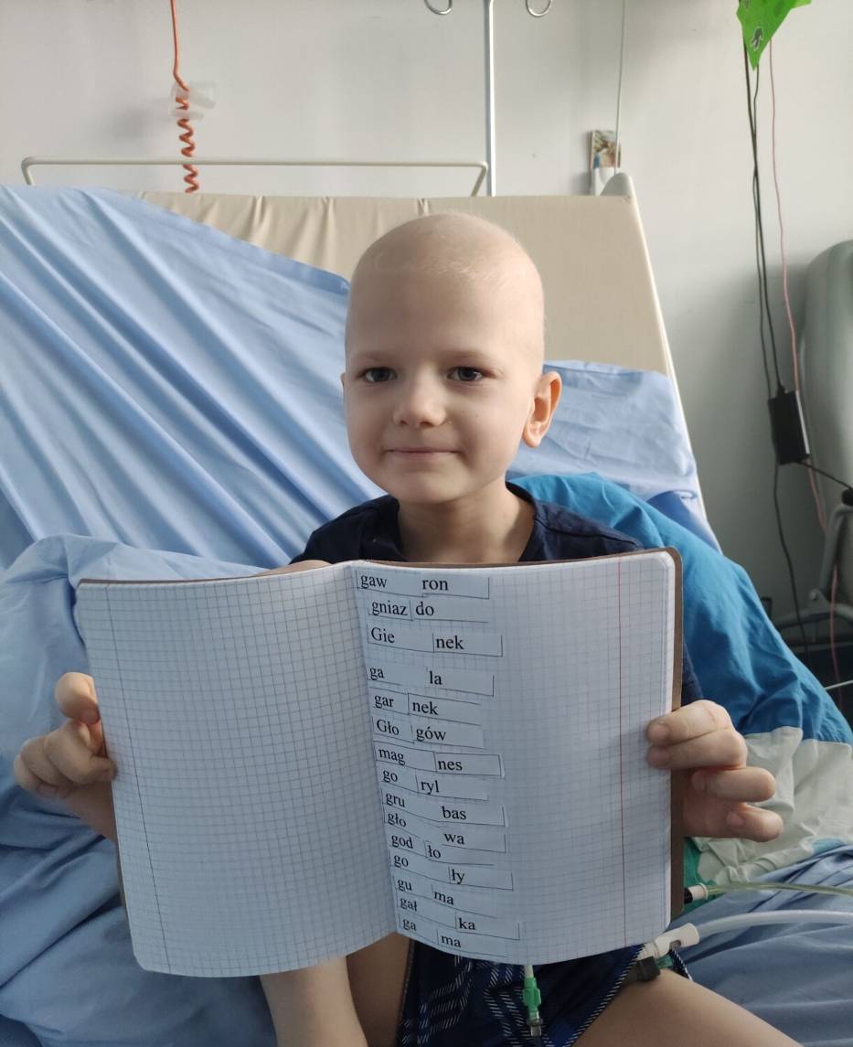 7-letni Michał Drankiewicz z Głogowa walczy z nowotworem