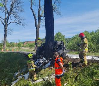 Straszny wypadek koło Marciszowa. Dlaczego zginął 27-latek?