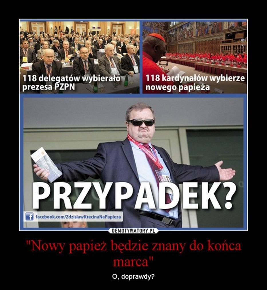 Zdzisław Kręcina na papieża MEMY. Internauci bezlitośni ...