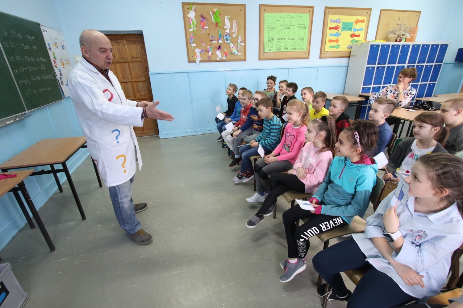 Akcja "Budujemy ciszę" trwa w kieleckiej szkole od kilku dni i będzie trwała jeszcze w poniedziałek, 1 kwietnia