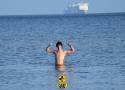Kąpiel w Bałtyku, trening na plaży... Trwa zgrupowanie Falubazu Zielona Góra nad morzem