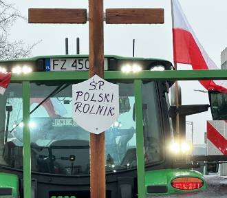 Blokada drogi S3 na odcinku Zielona Góra Północ - Świebodzin Południe 