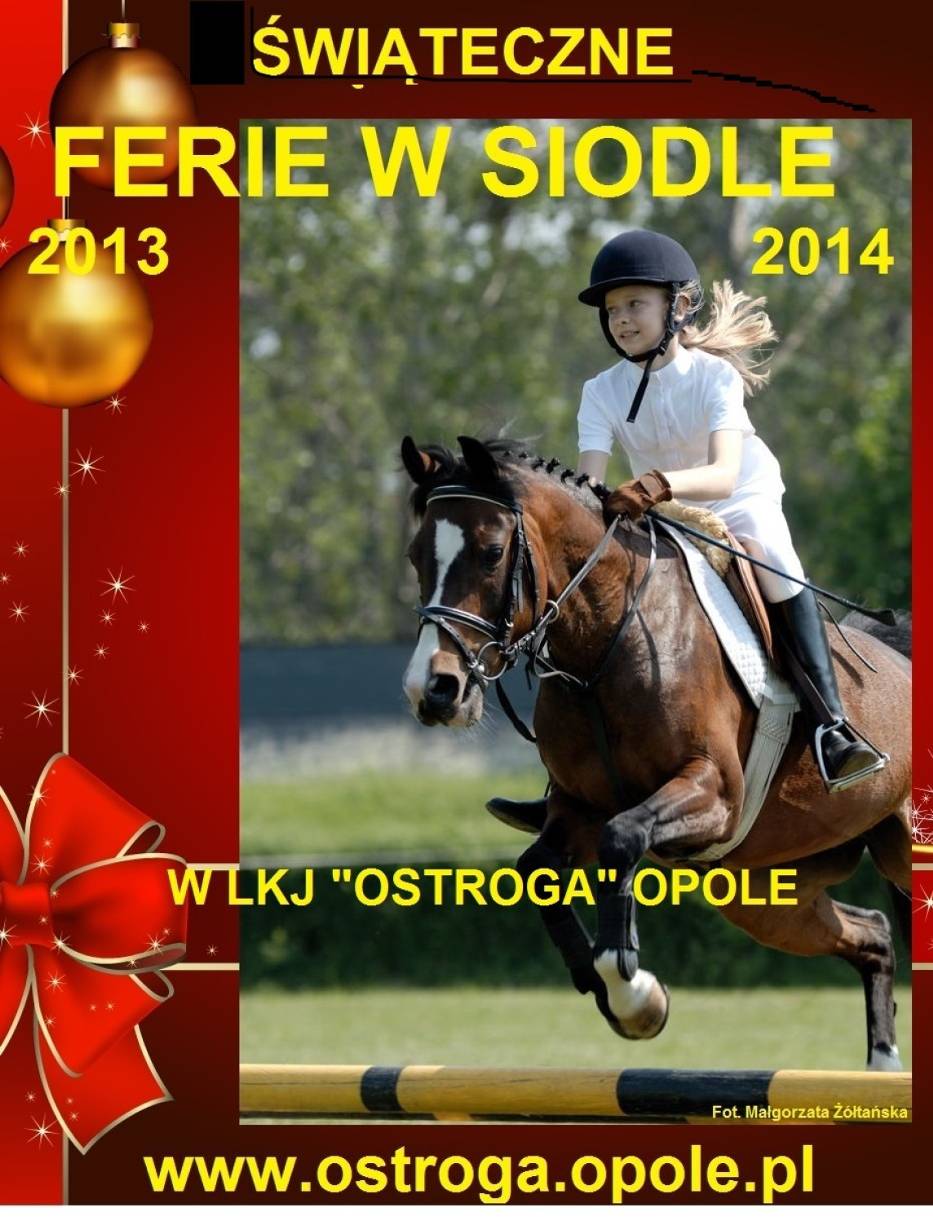 Świąteczne Ferie w Siodle 2013, 2014