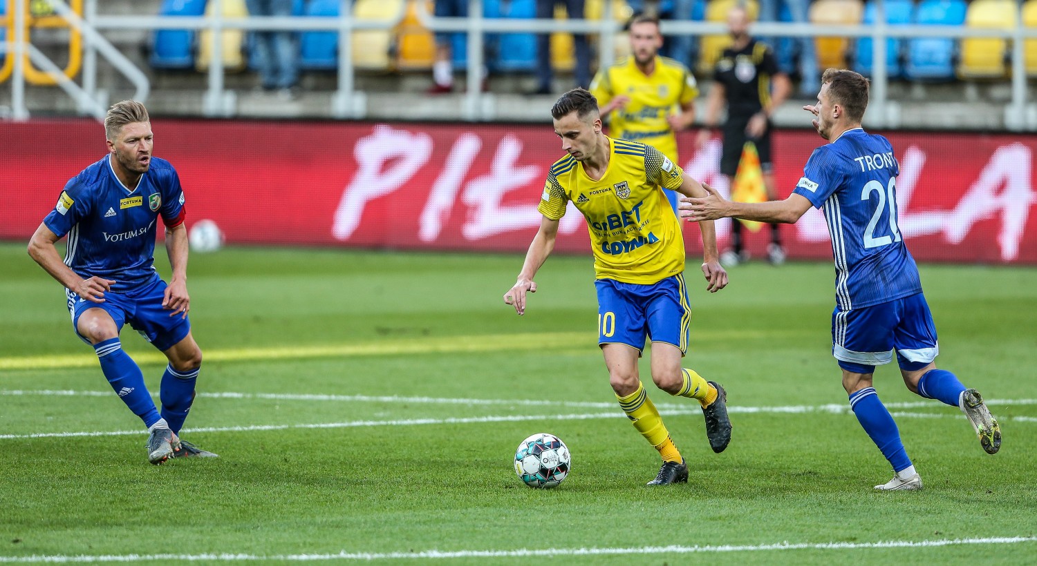 Arka Gdynia 4:0 Miedź Legnica