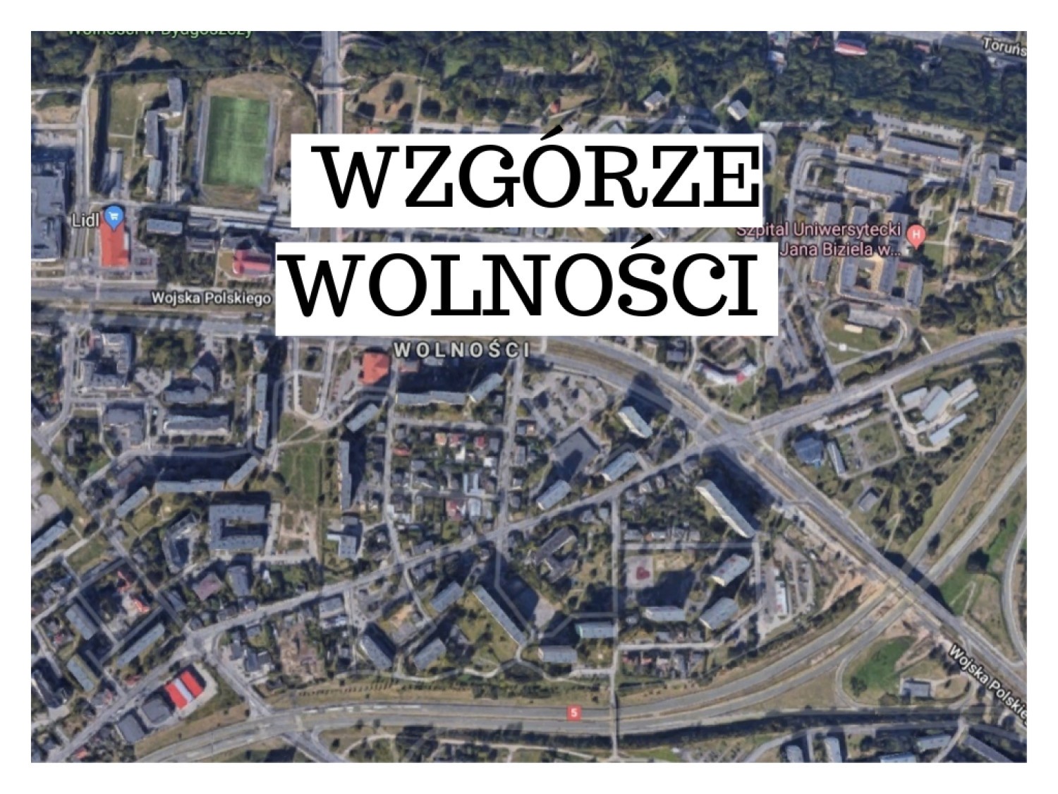 12 miejsce - WZGÓRZE WOLNOŚCIWiększą część Wzgórza Wolności zajmuje osiedle bloków wielorodzinnych - jest dużo wieżowców, jednak z ubogą infrastrukturą towarzyszącą