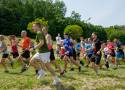 Biegu na Zamek po Miecz Spycimira w Tarnowie. Kilkudziesięciu biegaczy pokonało trasę z Parku biegowego Marcinka do ruin tarnowskiego zamku