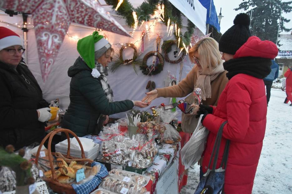 Kiermasz Świąteczny - Festiwal Piernika w Dolsku. Na miejscowym rynku można było poczuć klimat zbliżających się Świąt [film, zdjęcia]