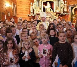 Peregrynacja obrazu Matki Bożej Jasnogórskiej w parafii w Łaszewie