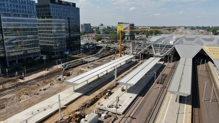 Przebudowa dworca Warszawa Zachodnia w czerwcu i lipcu 2023