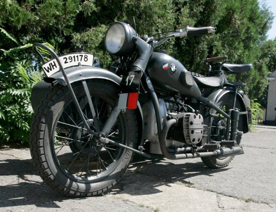 Motocykl Bmw R71 Z Wozkiem Naszemiastopl