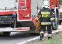 Wypadek koło Skąpego. Auto uderzyło w drzewo