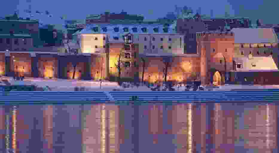 Toruń zimą