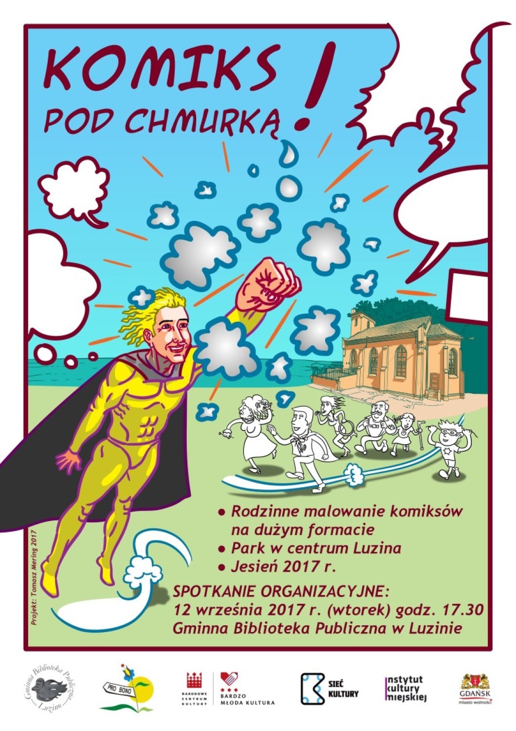 komisk o superbohaterach z Luzina